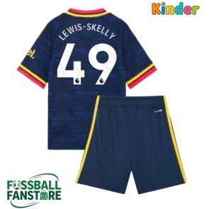 Arsenal Myles Lewis-Skelly #49 Replik Auswärtstrikot Kinder 2026-27 Kurzarm (+ Kurze Hosen)